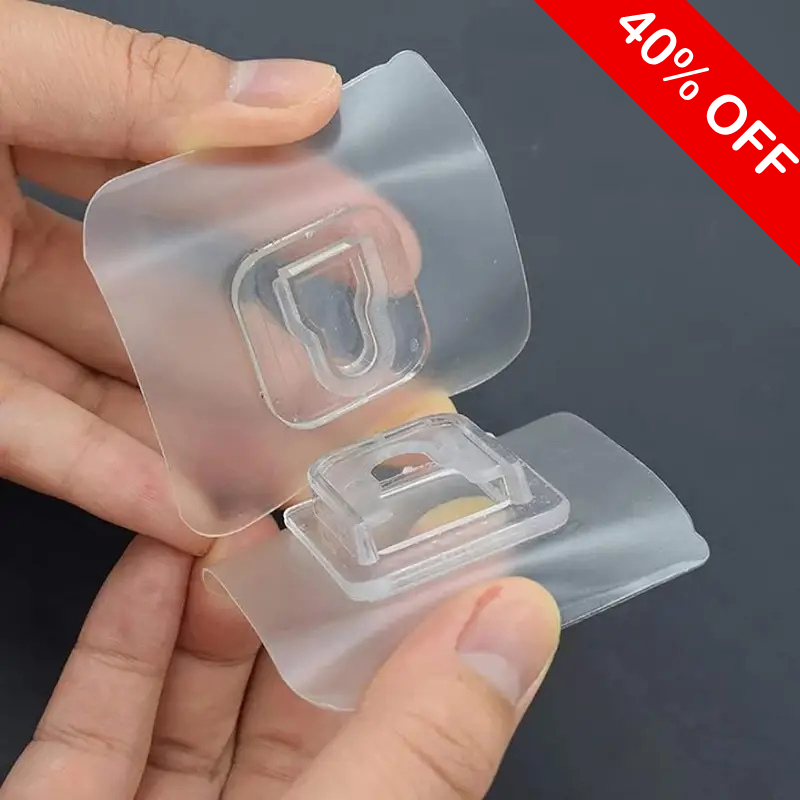 Set 7 suporturi Duble de fixare cu Adeziv